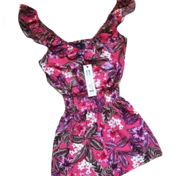 MINKPINK Tropical Islands Playsuit Romper - Picture 4 of 4